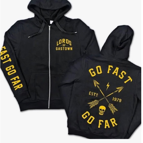 Zip up hoodie sweater. Never worn. Brand new. Never washed. Lords of Gastown. - Picture 2 of 5